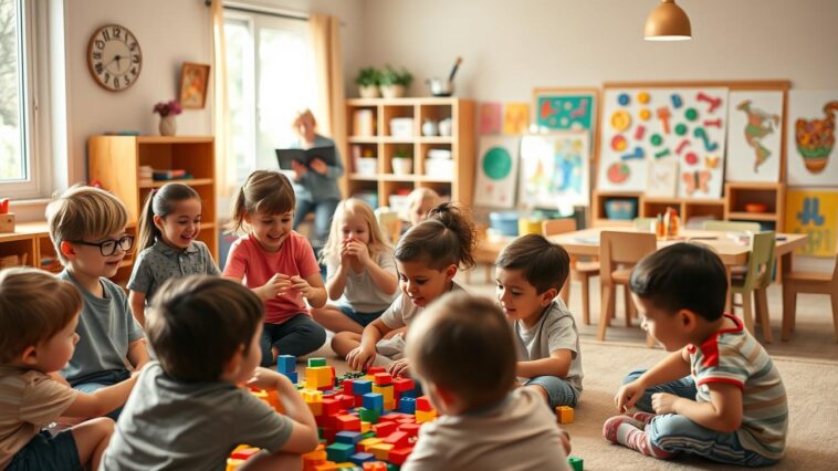 Wie unterstützen Kitas die soziale Entwicklung von Kindern?
